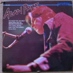 ALAN PRICE profile ex animals disc vinyl lp muzica blues rock decca rec 1980 VG+