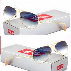 ochelari de soare RAY BAN degrade aviator sticla foto