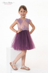 Rochie fete Purple Lace Dream (Culoare: violet, Imbracaminte pentru varsta: 12 ani - 152 cm) foto