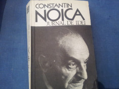 CONSTANTIN NOICA JURNAL DE IDEI foto