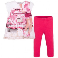 Compleu fete Mayoral 3724 (Culoare: roz, Imbracaminte pentru varsta: 4 ani - 104 cm) foto