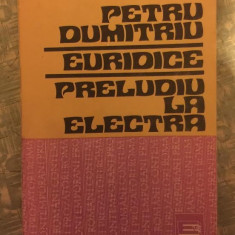 Euridice : 8 proze : Preludiu la Electra / Petru Dumitriu