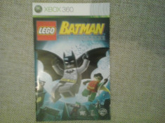 Manual - LEGO Batman - XBOX 360 ( GameLand ) foto