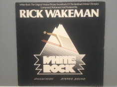 RICK WAKEMAN(ex YES)- WHITE ROCK(1976/A &amp;amp; M REC/RFG)- Vinil/Vinyl/ROCK/Impecabil foto