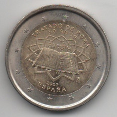 SPANIA moneda 2 euro comemorativ 2007 TOR, UNC foto