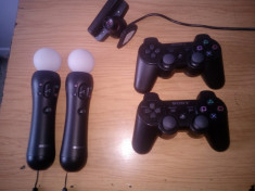 Playstation 3 250GB+ PS3 Move+2 Controller+Eye Camera [Modat] PS3-ps3 foto