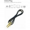 Cablu auxiliar 3.5mm tata - 3.5 mm tata audio aux mp3 lungime 1 metru