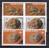Djibouti 1979 fauna marina MI 262-264 nedant. perechi MNH w29, Nestampilat