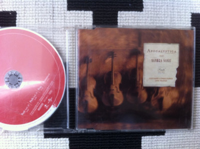 Apocalyptica path Feat Sandra Nasic cd disc single muzica symphonic heavy metal foto