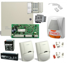 SISTEM DE ALARMA ANTIEFRACTIE DSC KIT 1616 EXT foto