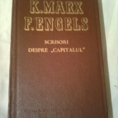 K. MARX - F. ENGELS ~ SCRISORI DESPRE ,, CAPITALUL "