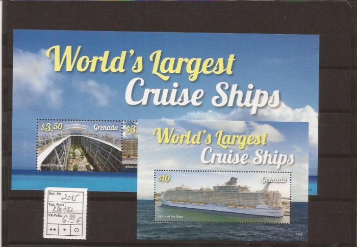 Grenada - Cruise ships - 2015 - klbg + block
