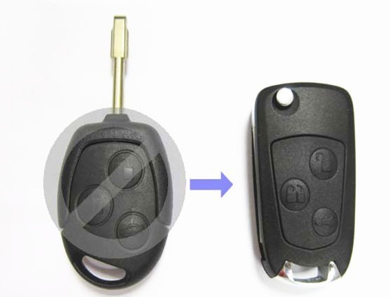 Carcasa Cheie Briceag Ford Mondeo Pentru Transformat Lamela FO21 CUI Carcasa Cheie Briceag Ford Mondeo Pentru Transformat Lamela FO21 CUI
