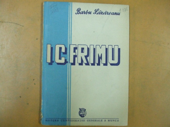 Barbu Lazareanu I. C. Frimu Bucuresti 1948 200