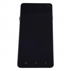 Display Cu TouchScreen Si Rama Allview E4 / E4 Lite Original Negru foto