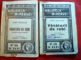 L.Jacolliot - Vanatorii de Robi -vol.1 si 2- trad.M.G.Ionescu -Ed. 1914