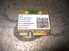 Modul WiFi laptop Intel Centrino Advanced N 6200 dual band 2.5 / 5 Ghz foto