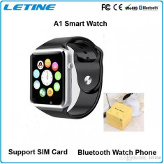 SmartWatch A1,Ceas Telefon Cu SIM si Micro SD,Sigilata In cutie. Android/IOS foto