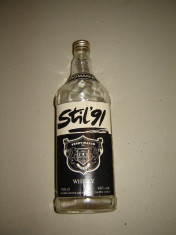 Sticla de colectie Romania Whisky Stil &amp;#039;91 750ml foto