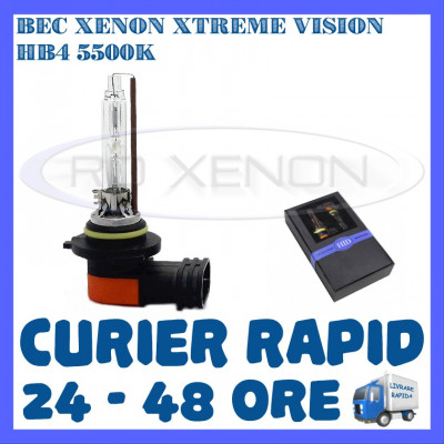 BEC XENON XTREME VISION - HB4 METALIC 5500K - CALITATE GARANTATA foto