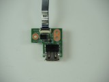 Placa placuta port usb HP compaq G62 CQ62 g72 01013JS00-575-G 388