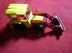 Jucarie Tractor- Buldozer Massey-Ferguson - Georgi Juniors ,metalic L= 7,5 cm foto