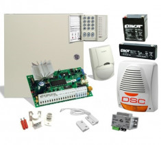 SISTEM DE ALARMA ANTIEFRACTIE DSC KIT 585 EXT foto