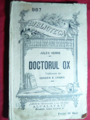 Jules Verne- Doctorul Ox ,inc.sec.XX,trad.Z.B.Cosmin ,BPT 987 foto