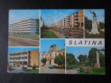 SEPT15- Vedere/Carte postala - Slatina, Circulata, Printata