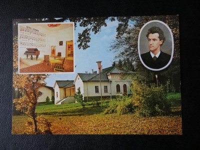 SEPT15- Vedere/Carte postala - Stupca - Muzeul lui ciprian Porumbescu foto