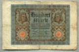 A 11 BANCNOTA-GERMANIA- 100 MARK- anul 1920 -SERIA 18540291 -starea care se vede