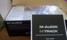 Placa de sunet M Audio M Track foto