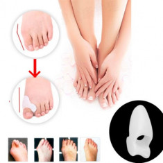 Orteza Degete Mare Picior Corector Separator Hallux Valgus Protectie, 2 bucati foto