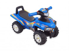 Masinuta De Impins Copii Baby Mix Atv Quad Urhz551 Blue foto