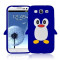 Husa silicon pinguin pentru Samsung Galaxy S3 i9300 + folie protectie cadou