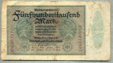 A 64 BANCNOTA-GERMANIA-500 000 MARK- anul 1923-SERIA00073797-starea care se vede, Europa