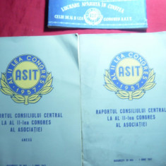 Al II-lea Congres ASIT (Asoc. Ingineri si Tehnicieni)-1957 -Raport la Congres