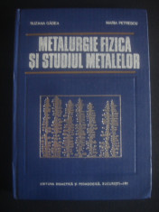 S. GADEA, M. PETRESCU - METALURGIA FIZICA SI STUDIUL METALELOR, Partea a II-a foto