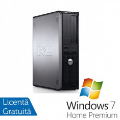 Calculatoare Dell Optiplex GX760 Desktop, Intel Core 2 Duo E8400, 3.0Ghz, 4Gb DDR2, 160Gb SATA, DVD-RW + Windows 7 Home Premium foto