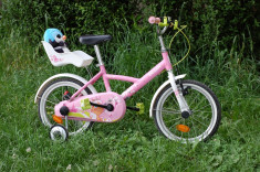 Bicicleta fetite Liloo Princess - Btwin +casca foto