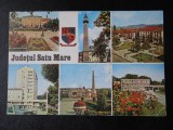 SEPT15- Vedere/Carte postala - Judetul Satul MAre, Circulata, Printata