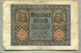 A 10 BANCNOTA-GERMANIA- 100 MARK- anul 1920 -SERIA 23425168 -starea care se vede, Europa