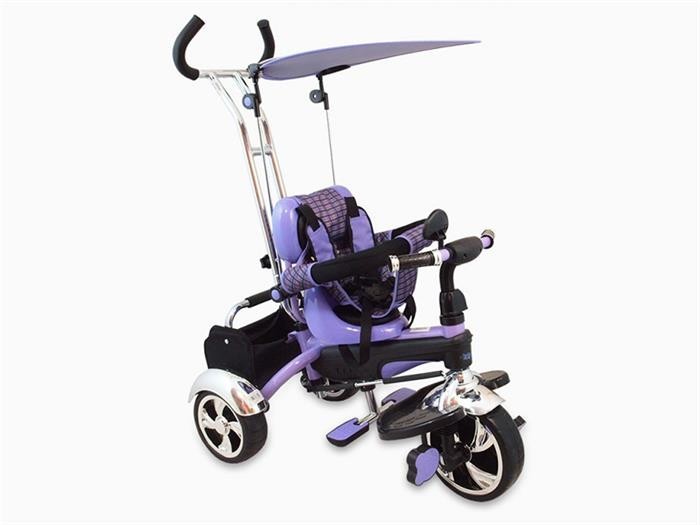 Tricicleta Copii Baby Mix Gr01 Violet foto mare Tricicleta Copii Baby Mix Gr01 Violet foto mare