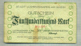 A 47 BANCNOTA-GERMANIA- 500 000 MARK-anul 1923-SERIA 11399 -starea care se vede, Europa