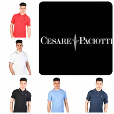 Tricou polo barbati original Cesare Paciotti (5 culori disponibile), SUPER PRET foto