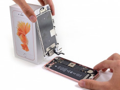 DISPLAY LCD TOUCHSCREEN Complet iPhone 6S White - ORIGINAL + MOTAJ/GARANTIE foto