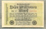 A 36 BANCNOTA-GERMANIA -10MILION MARK- anul 1923-SERIA049380-starea care se vede, Europa