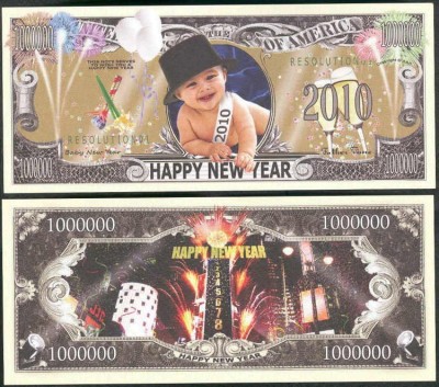 !!! SUA = FANTASY NOTE = LA MULTI ANI 2010 !!! - UNC foto