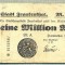 A 84 BANCNOTA-GERMANIA- 1000000 MARK- anul 1923 -SERIA 83134-starea care se vede
