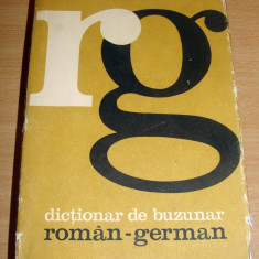 Dictionar de buzunar german - roman